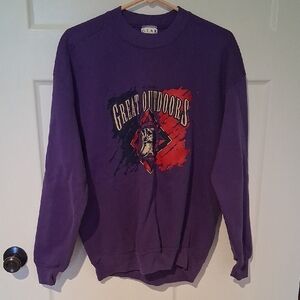 Womens Gear For Sports Purple XL Crewneck Sweatershirt